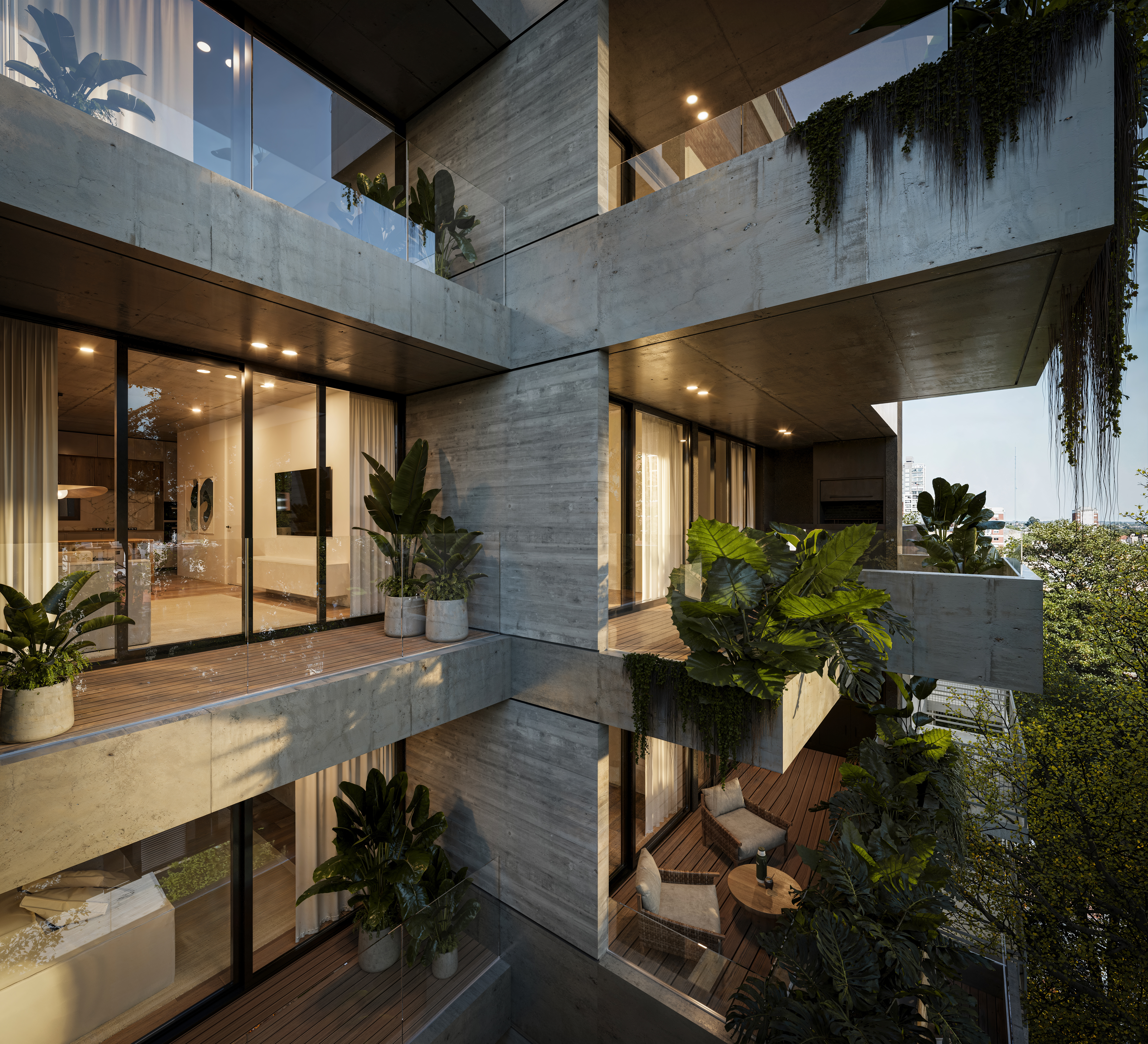 Tramonto — Fachada principal