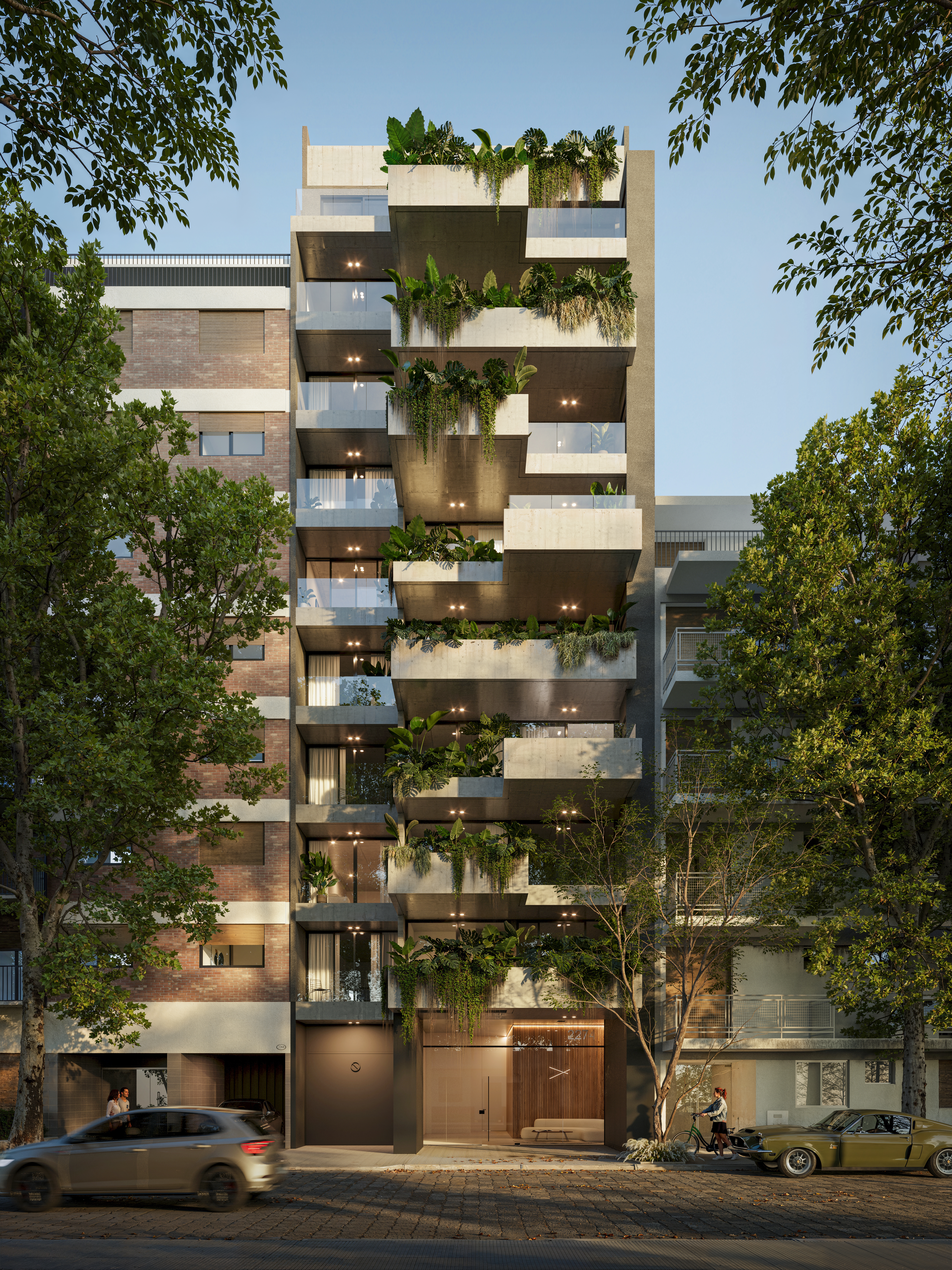 Tramonto — Interior comedor-terraza